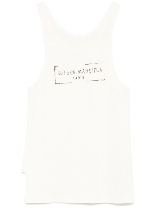 Top con stampa con logo MAISON MARGIELA | S51NL0048S24522103